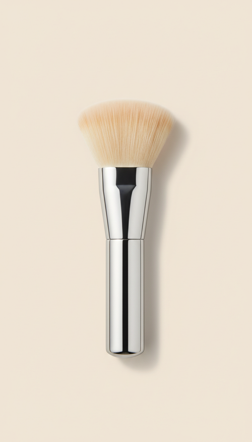Modern sculpting brush metallic handle
